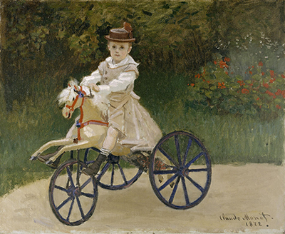 Jean Monet on His Hobby Horse Claude Monet